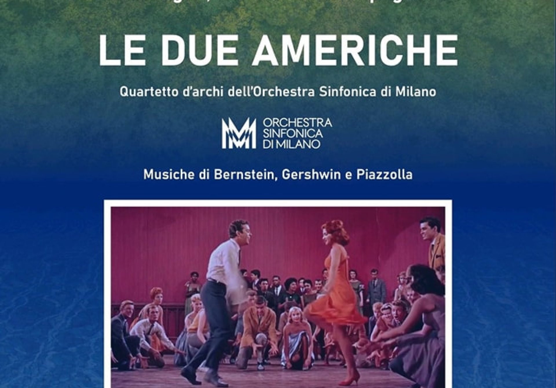 Le due Americhe – Quartetto d’archi dell’Orchestra Sinfonica di Milano