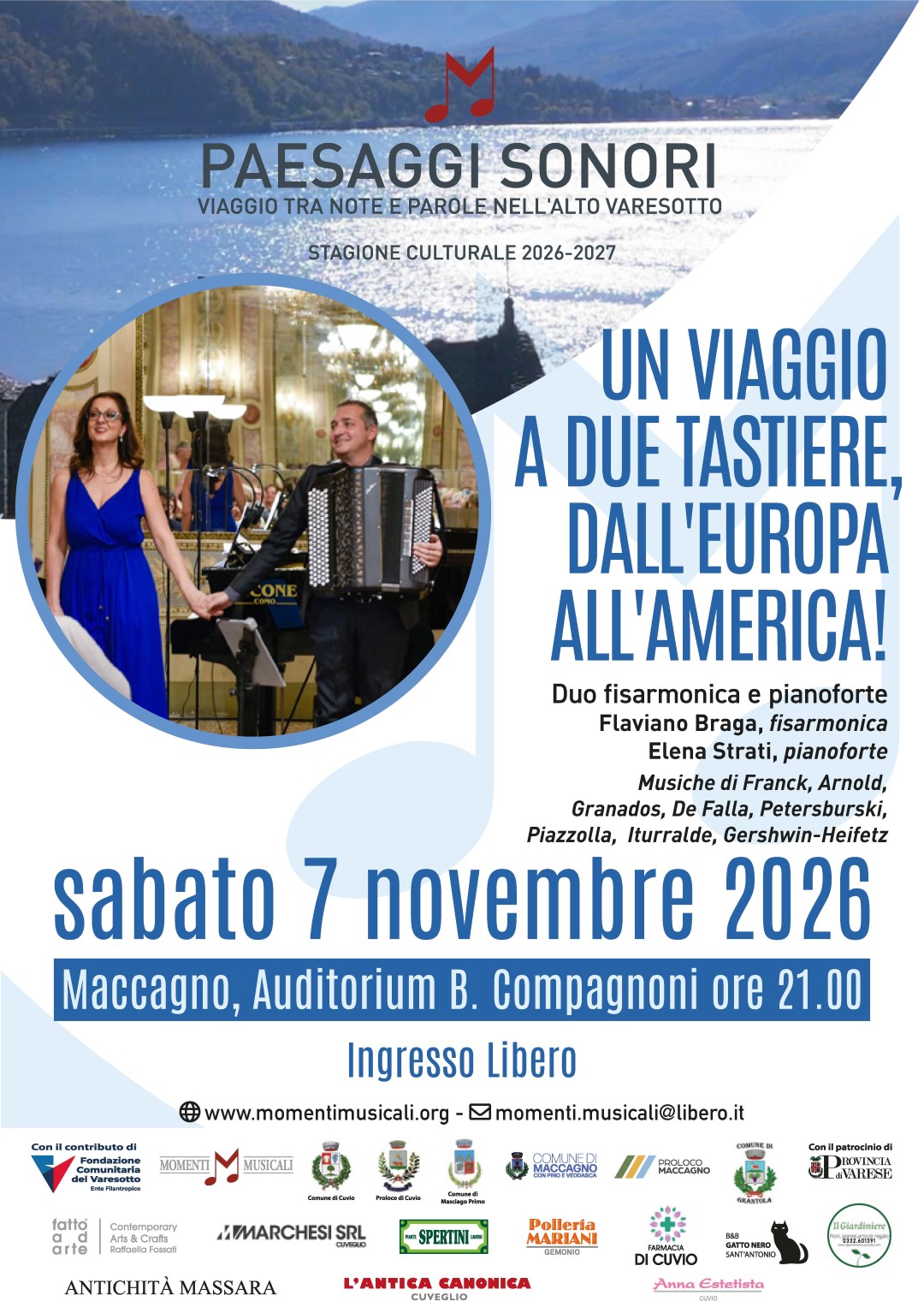 UN VIAGGIO A DUE TASTIERE, DALL’EUROPA ALL’AMERICA!